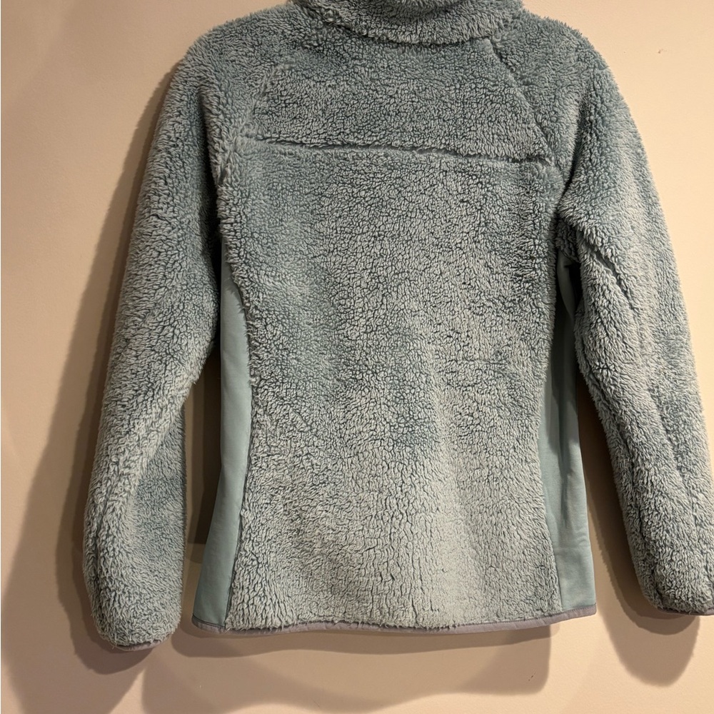 Columbia Women’s Fire Side II Sherpa Full Zip Fleece Jacket light Blue L - Picture 5 of 5